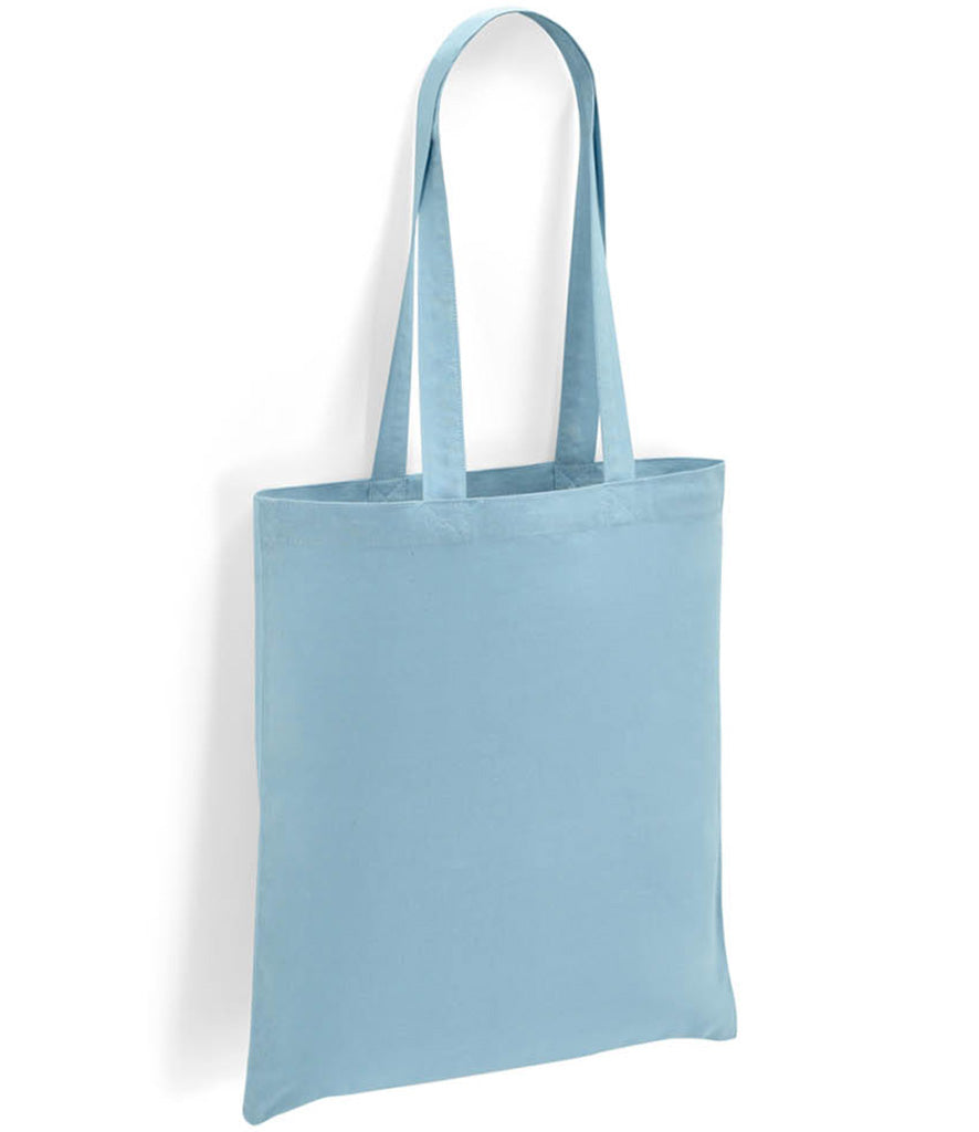 Long handled shopper tote bag