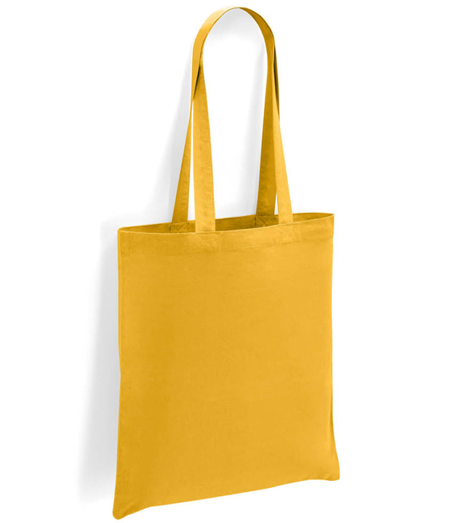 Long handled shopper tote bag