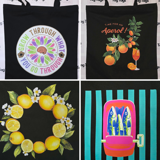 Long handled shoppers pre designed