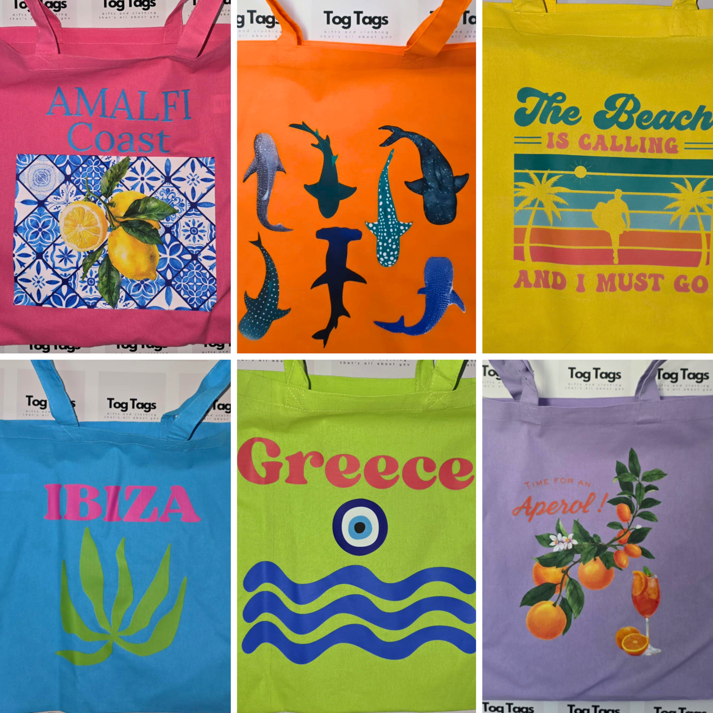 Long handled shoppers pre designed
