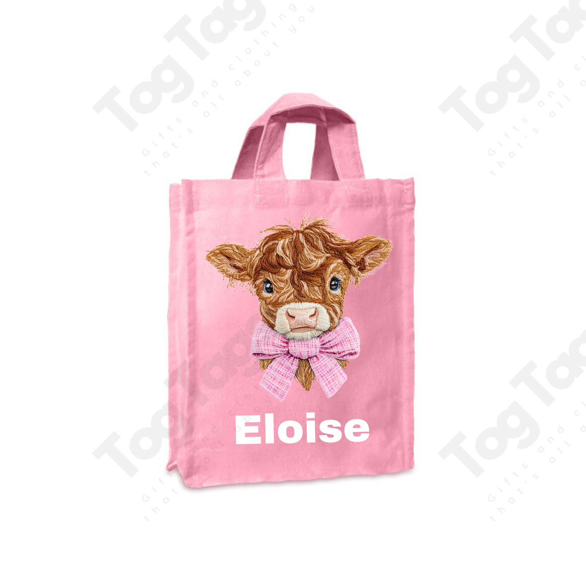 Small Fabric Gift Gusset style Bag