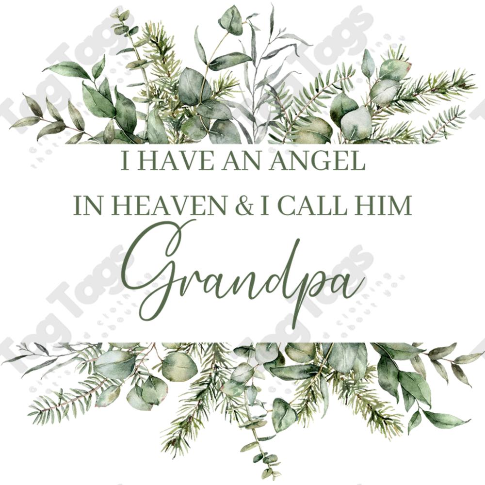 Sage green In Memory of... Solar Lights -Male relatives ( No photo)
