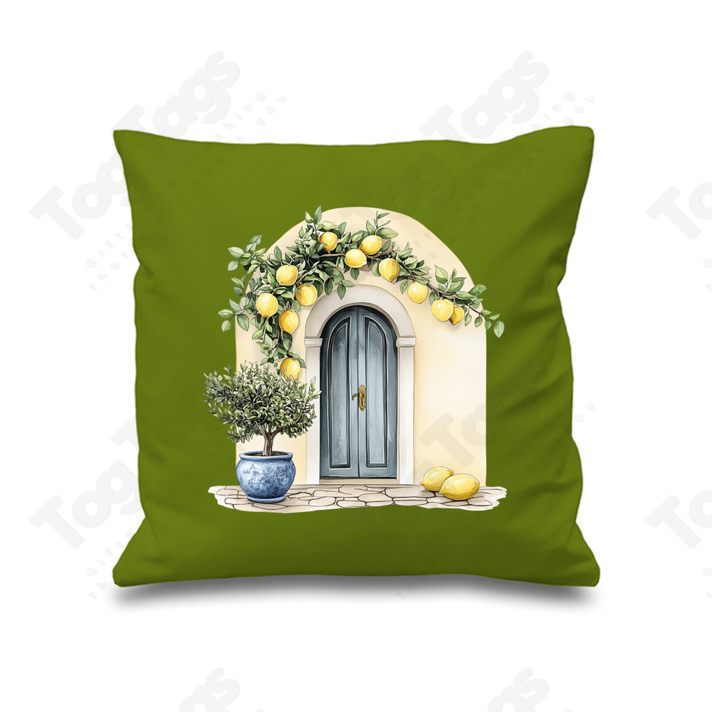 Cotton Square Cushion cover Personalised