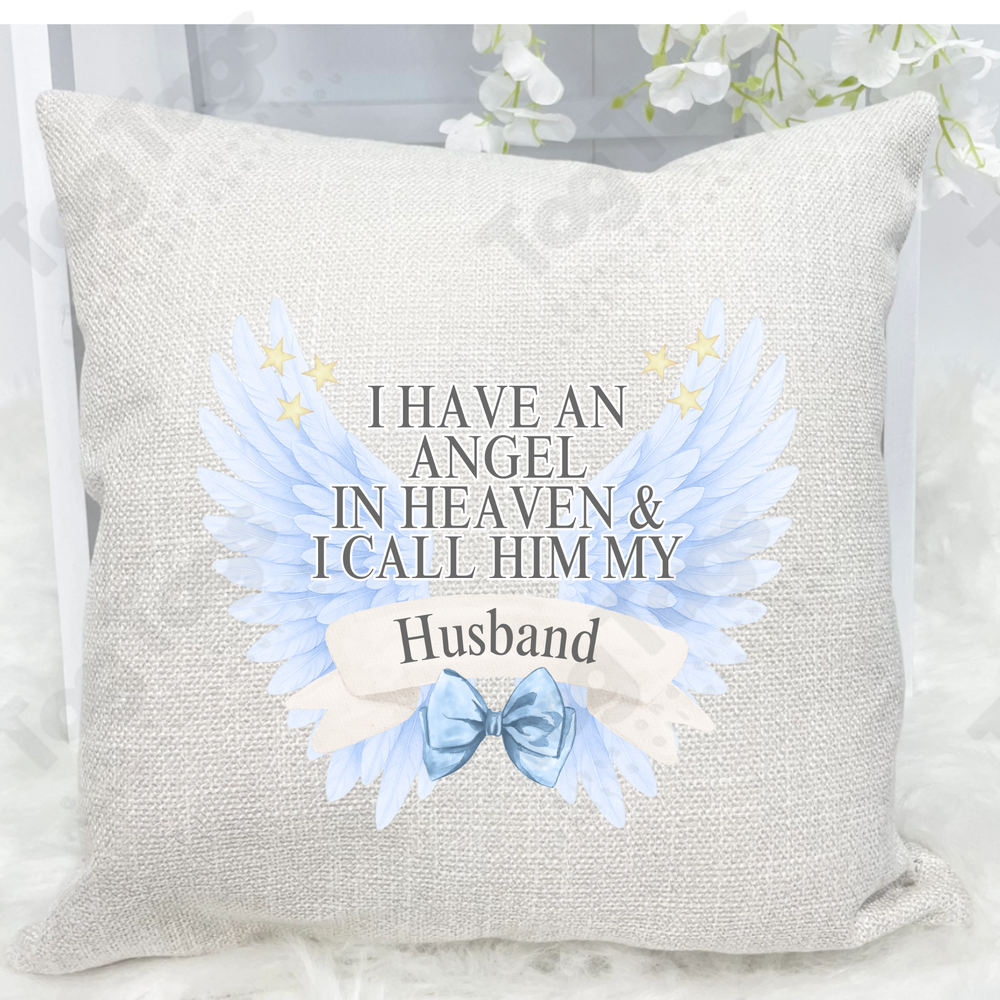 In Memory of Linen Cushion cover 40x40cm