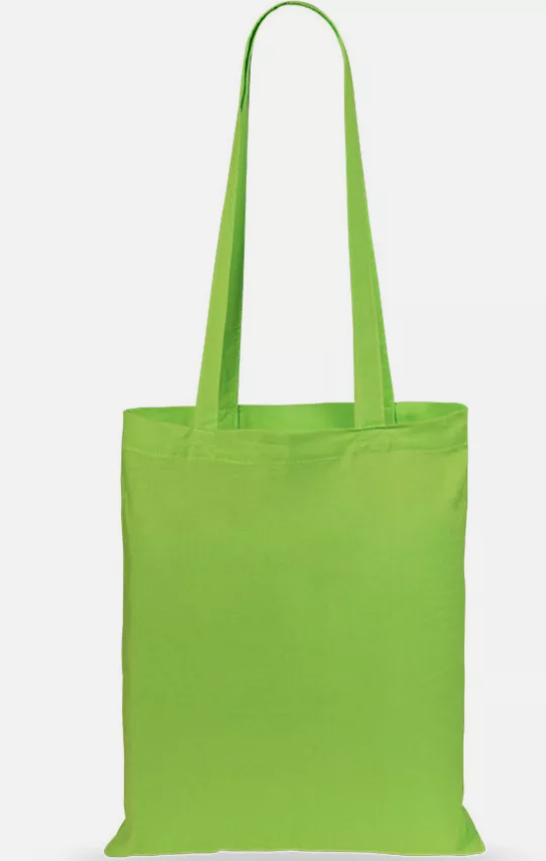 Long handled shopper tote bag