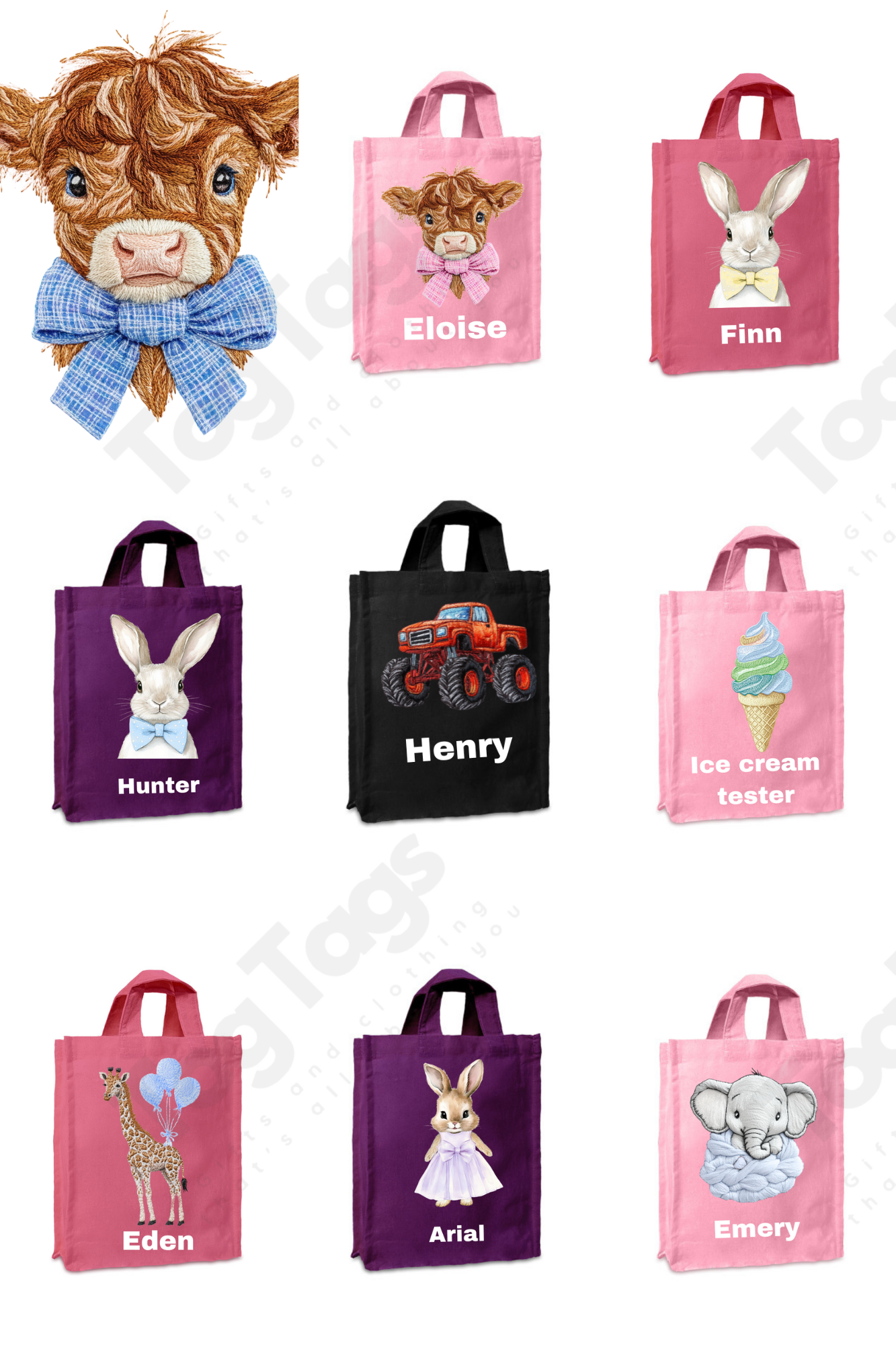 Small Fabric Gift Gusset style Bag