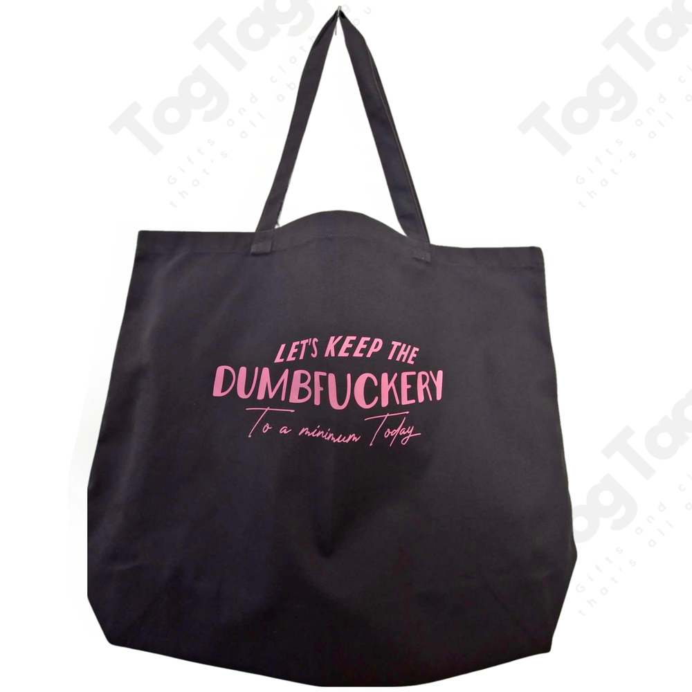 Large Slate Grey Canvas tote shopper.