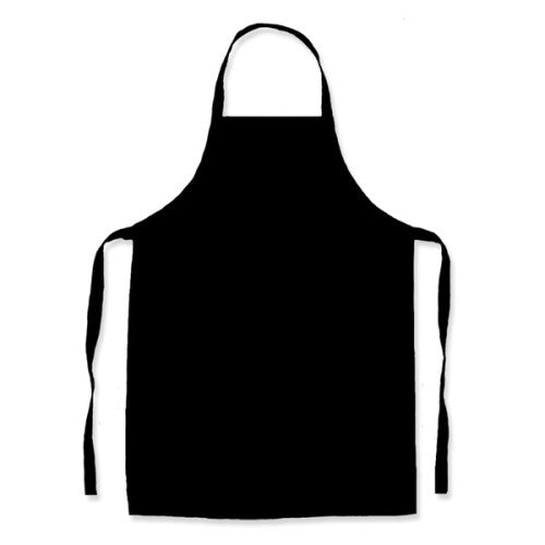 Black Polycotton Apron
