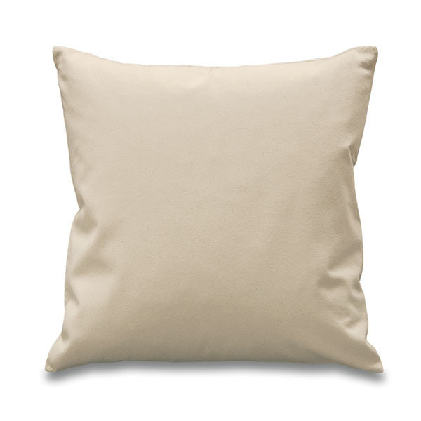 Cotton Canvas cushion Cover 45 x 45 cm with pocket