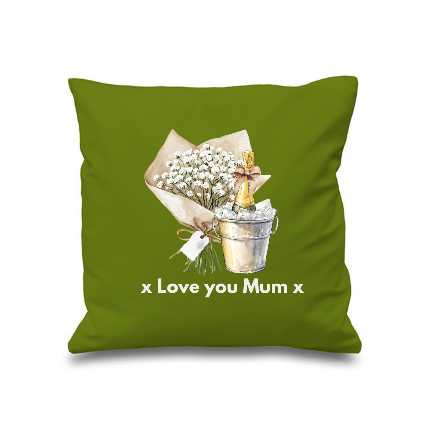 Cotton Square Cushion cover Personalised