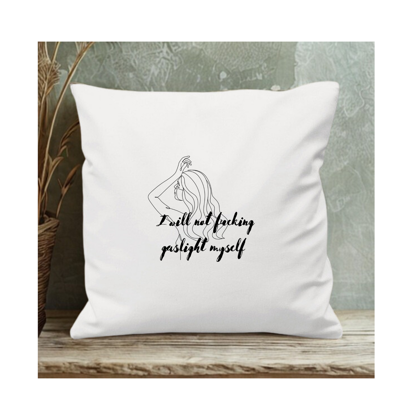 Cotton Square Cushion cover Personalised