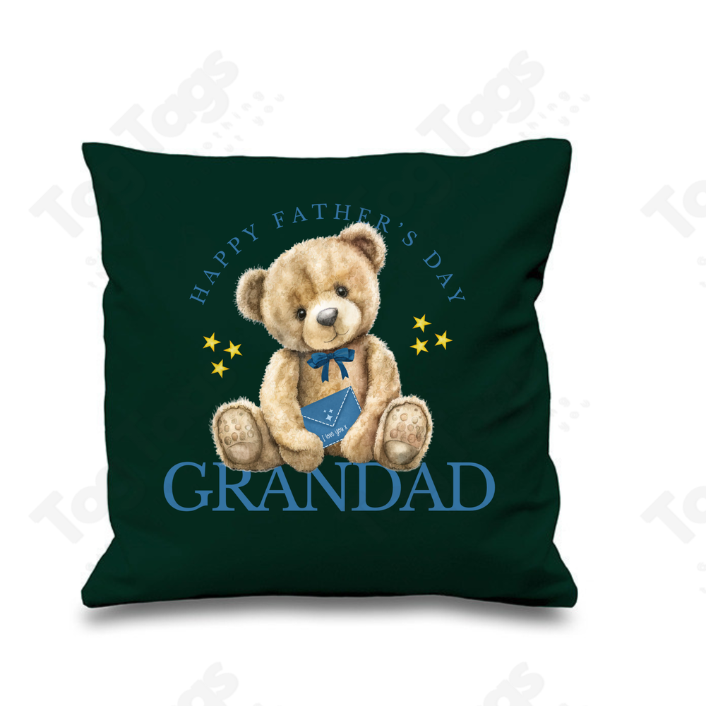 Cotton Square Cushion cover Personalised