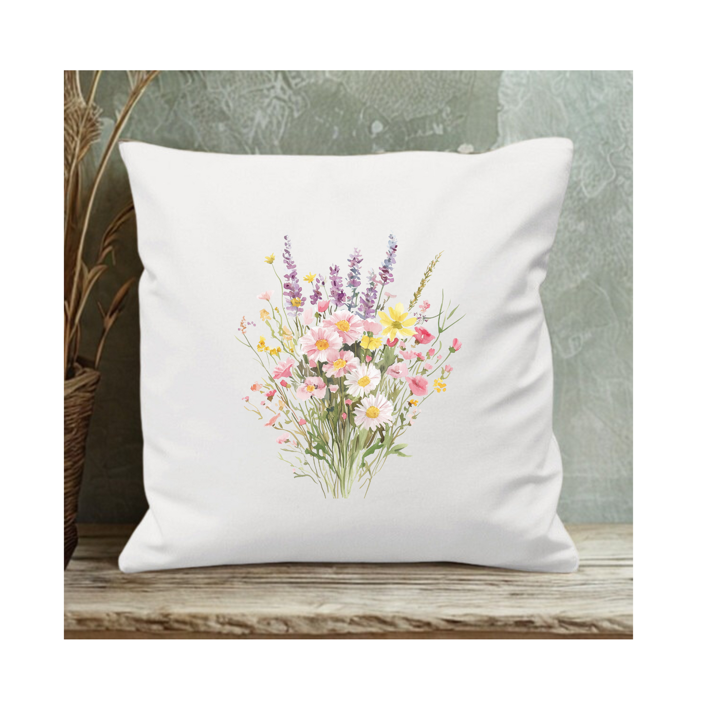 Cotton Square Cushion cover Personalised