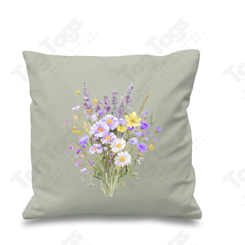 Cotton Square Cushion cover Personalised