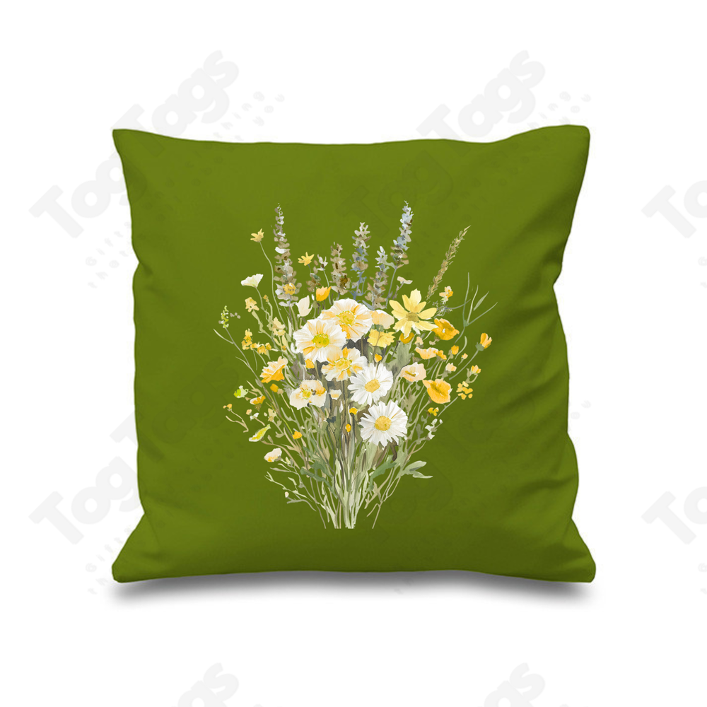 Cotton Square Cushion cover Personalised