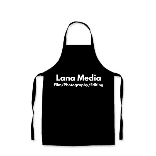 Black Polycotton Apron